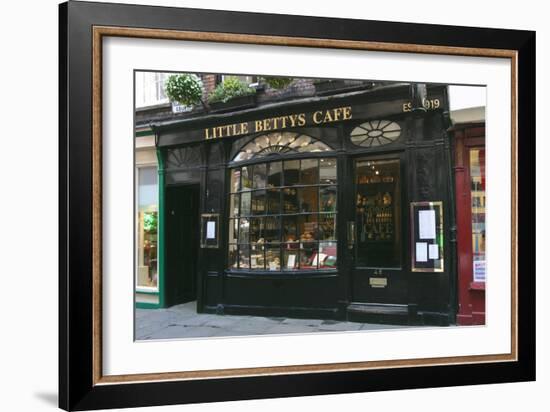 Little Bettys Cafe, York, North Yorkshire-Peter Thompson-Framed Photographic Print