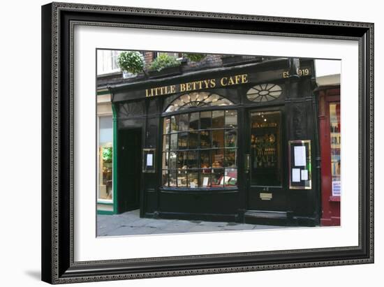 Little Bettys Cafe, York, North Yorkshire-Peter Thompson-Framed Photographic Print