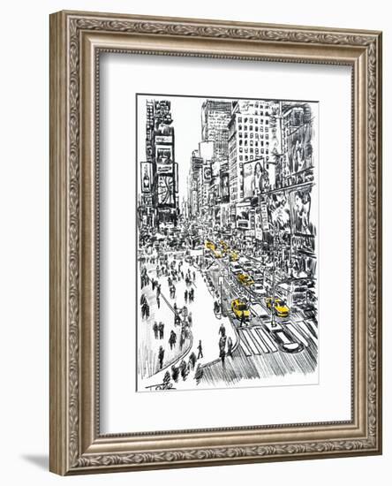 Little Big City Study-Loui Jover-Framed Art Print