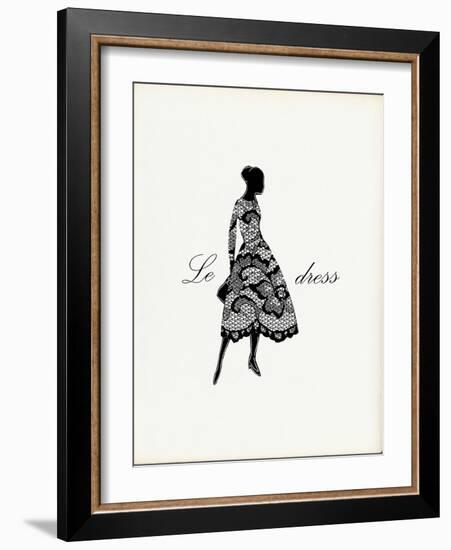 Little Black Dress-Studio 5-Framed Art Print