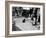 Little Black Kittens Waiting for Audition for Movie "Tales of Terror" in Hollywood-Ralph Crane-Framed Photographic Print