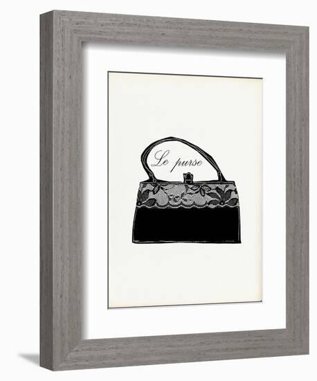 Little Black Purse-Studio 5-Framed Art Print