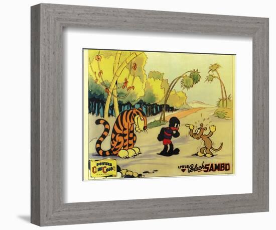 Little Black Sambo, 1935-null-Framed Premium Giclee Print