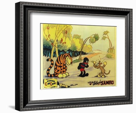 Little Black Sambo, 1935-null-Framed Premium Giclee Print