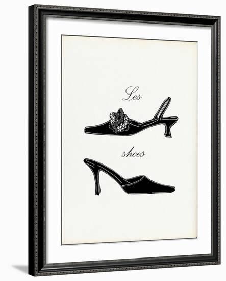 Little Black Shoes-Studio 5-Framed Art Print