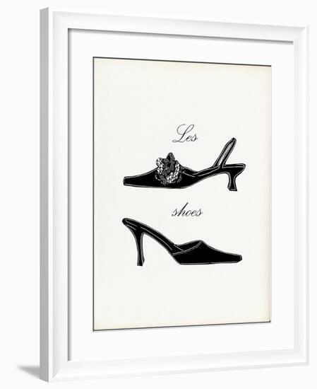 Little Black Shoes-Studio 5-Framed Art Print