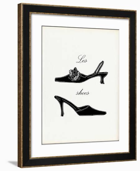 Little Black Shoes-Studio 5-Framed Art Print