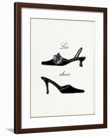 Little Black Shoes-Studio 5-Framed Art Print