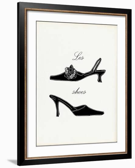 Little Black Shoes-Studio 5-Framed Art Print