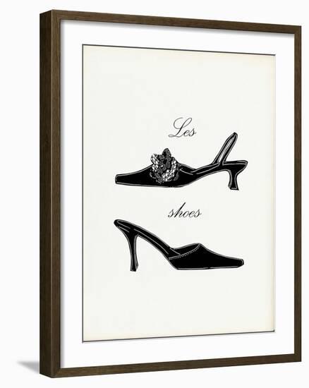 Little Black Shoes-Studio 5-Framed Art Print