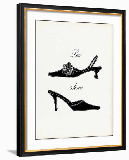 Little Black Shoes-Studio 5-Framed Art Print