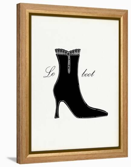 Little Black Short Boot-Studio 5-Framed Stretched Canvas