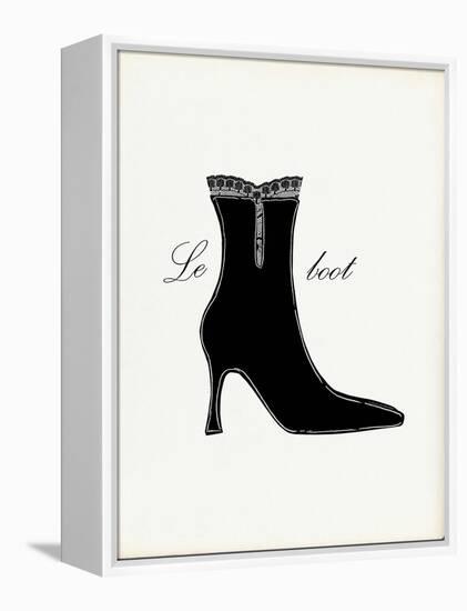 Little Black Short Boot-Studio 5-Framed Stretched Canvas