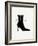 Little Black Short Boot-Studio 5-Framed Art Print