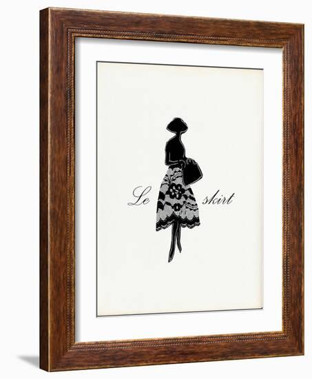 Little Black Skirt-Studio 5-Framed Art Print