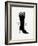 Little Black Tall Boot-Studio 5-Framed Art Print