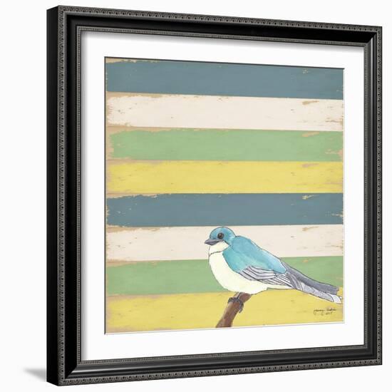 Little Blue Bird-Tammy Kushnir-Framed Giclee Print