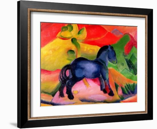 Little Blue Horse, 1912-Franz Marc-Framed Giclee Print