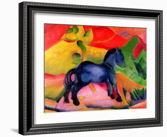 Little Blue Horse, 1912-Franz Marc-Framed Giclee Print