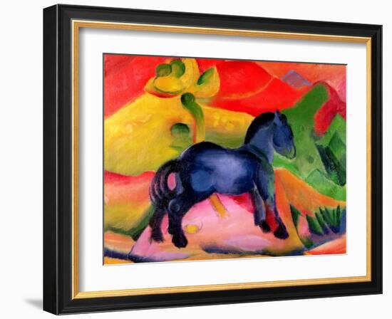 Little Blue Horse, 1912-Franz Marc-Framed Giclee Print