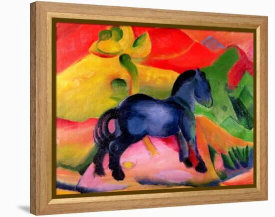 Little Blue Horse, 1912-Franz Marc-Framed Premier Image Canvas