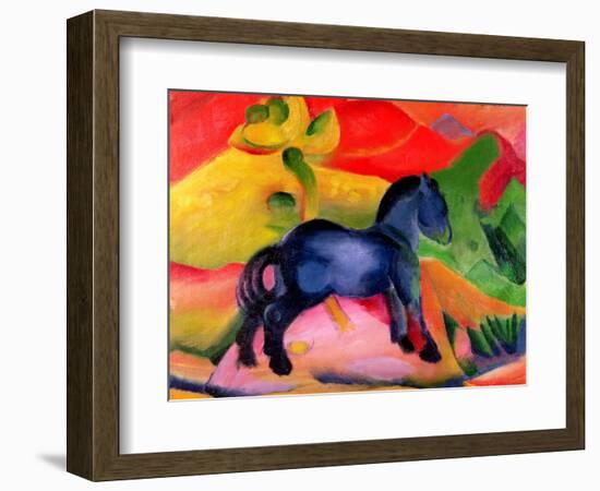 Little Blue Horse, 1912-Franz Marc-Framed Giclee Print