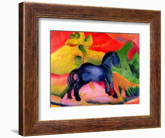 Little Blue Horse, 1912-Franz Marc-Framed Giclee Print