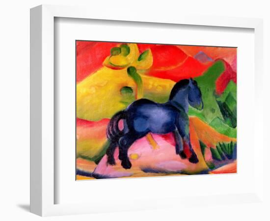 Little Blue Horse, 1912-Franz Marc-Framed Giclee Print