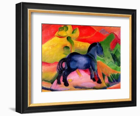 Little Blue Horse, 1912-Franz Marc-Framed Giclee Print