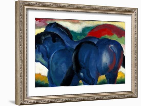 Little Blue Horses, 1911-Franz Marc-Framed Giclee Print