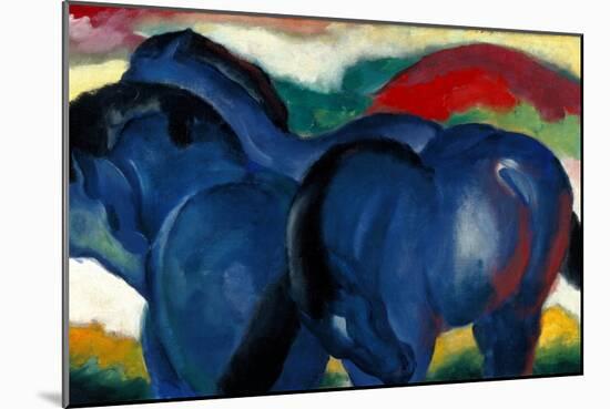 Little Blue Horses, 1911-Franz Marc-Mounted Giclee Print