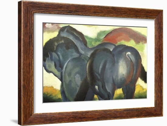 Little Blue Horses-Franz Marc-Framed Giclee Print
