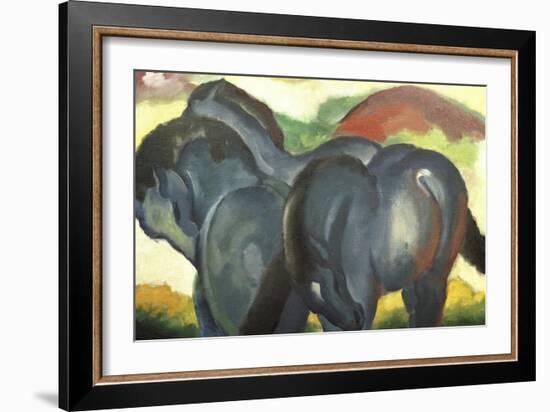 Little Blue Horses-Franz Marc-Framed Giclee Print