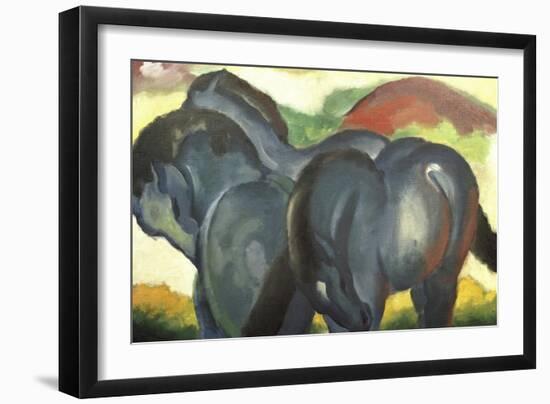 Little Blue Horses-Franz Marc-Framed Giclee Print