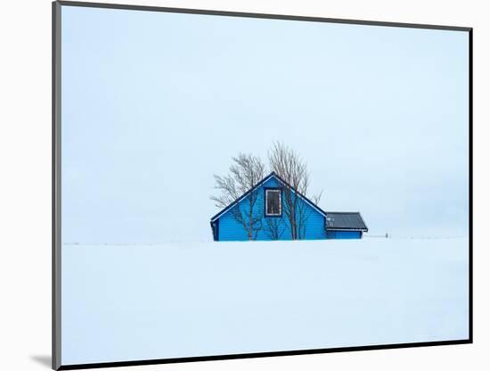 Little blue house-Marco Carmassi-Mounted Photographic Print