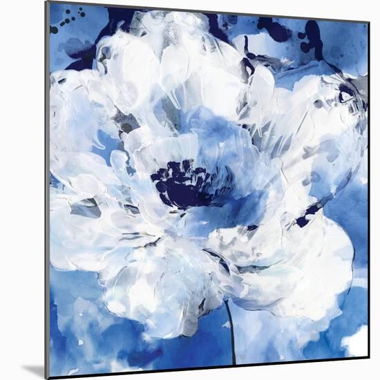 Little Blue II-Eva Watts-Mounted Art Print