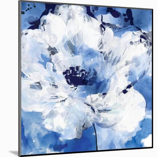 Little Blue II-Eva Watts-Mounted Art Print