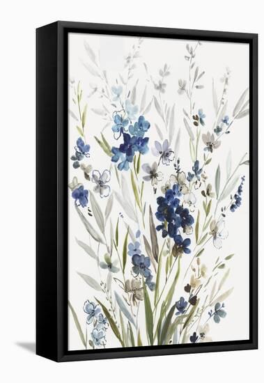 Little Bluebells II-Asia Jensen-Framed Stretched Canvas