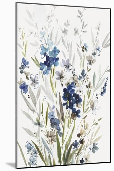 Little Bluebells II-Asia Jensen-Mounted Art Print