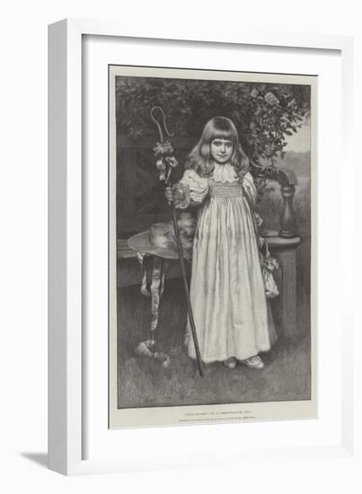 Little Bo-Peep-Norman Prescott Davies-Framed Giclee Print