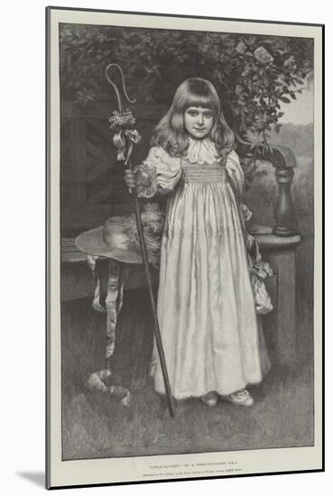 Little Bo-Peep-Norman Prescott Davies-Mounted Giclee Print