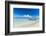 Little Boat Anchoring on a Little Islet in Haapai, Haapai Islands, Tonga, South Pacific, Pacific-Michael Runkel-Framed Photographic Print