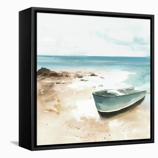 Little boat on the Shore I-Isabelle Z-Framed Stretched Canvas