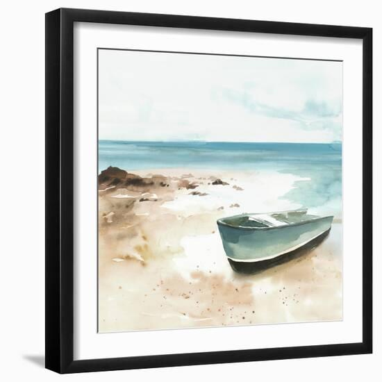 Little boat on the Shore I-Isabelle Z-Framed Premium Giclee Print