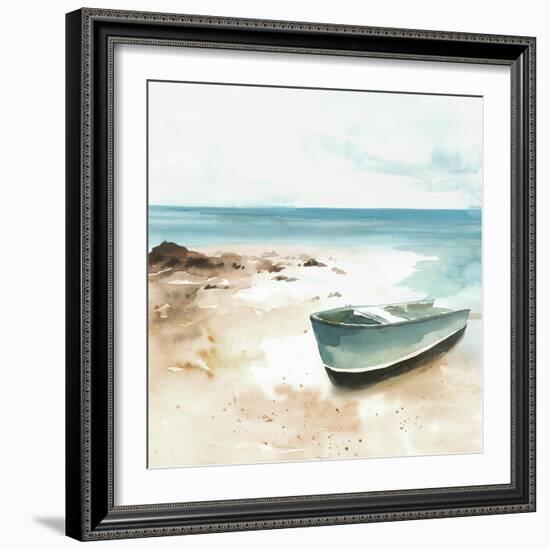 Little boat on the Shore I-Isabelle Z-Framed Premium Giclee Print