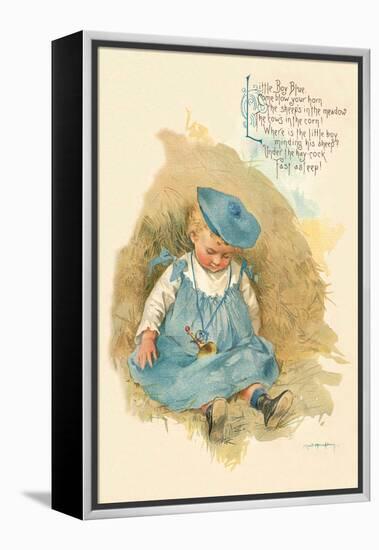 Little Boy Blue-Maud Humphrey-Framed Stretched Canvas