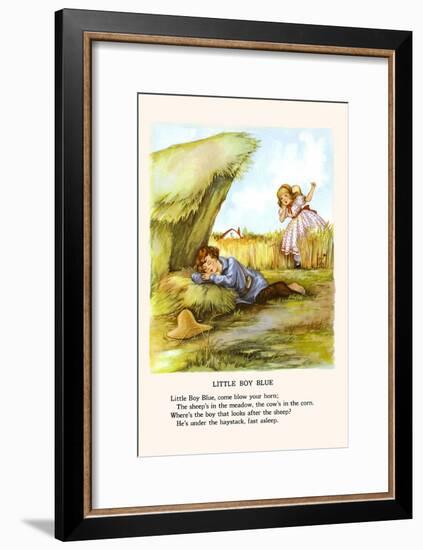 Little Boy Blue-Bird & Haumann-Framed Art Print