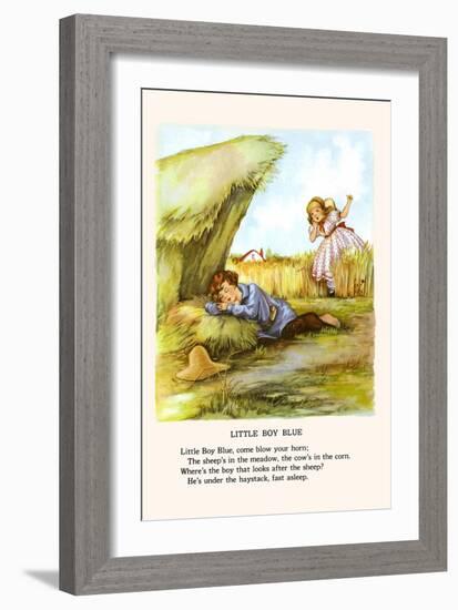 Little Boy Blue-Bird & Haumann-Framed Premium Giclee Print
