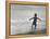 Little Boy Trying to Surf-Allan Grant-Framed Premier Image Canvas