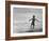 Little Boy Trying to Surf-Allan Grant-Framed Photographic Print